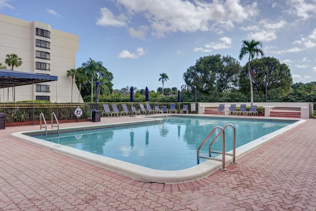 view of swimming pool