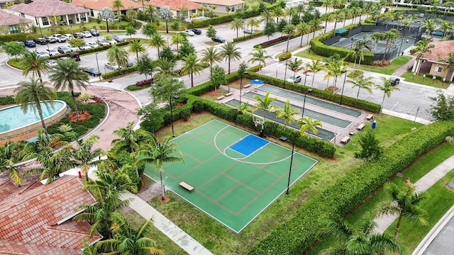 view of sport court