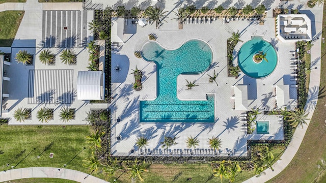 5237 Saint Vincent Ln, Westlake, FL 33470 - drone / aerial view of a pool area