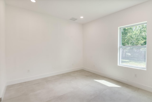 view of empty room