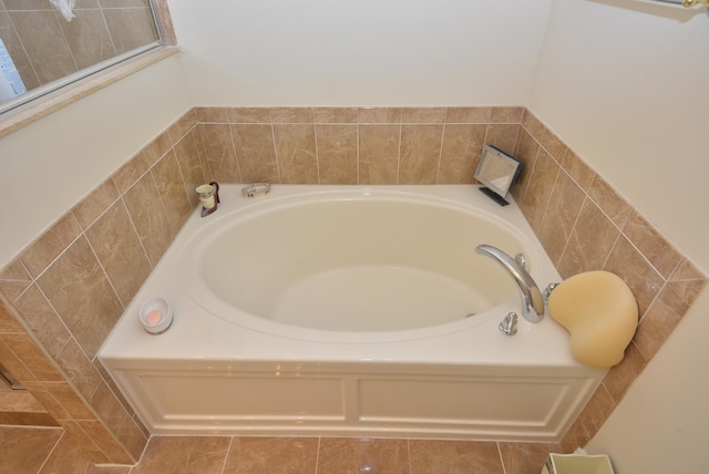 bathroom with a bathing tub