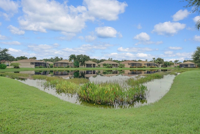 view of water feature