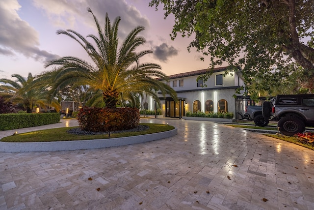 view of mediterranean / spanish home