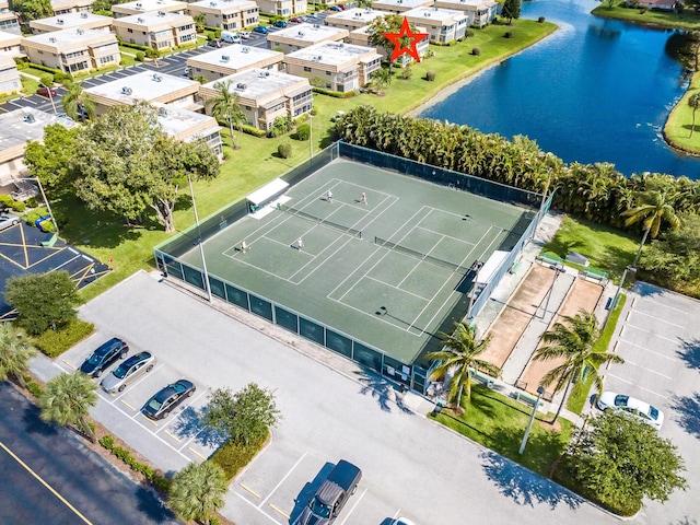 34 Brittany Unit A, Delray Beach, FL 33446 - drone / aerial view featuring a water view