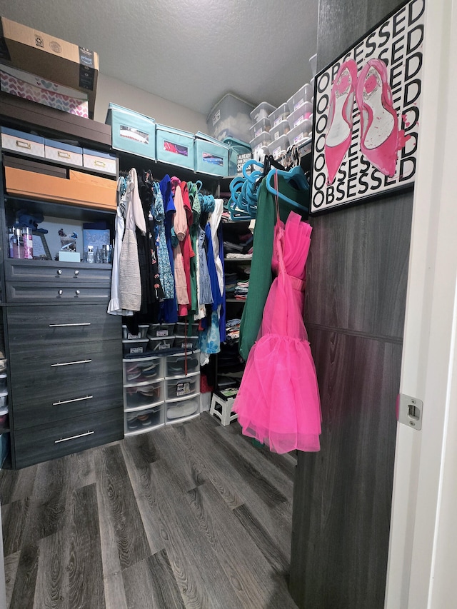 1892 SW Altman Ave, Port Saint Lucie, FL 34953 - walk in closet with wood finished floors