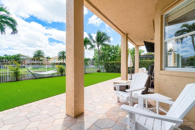 view of patio