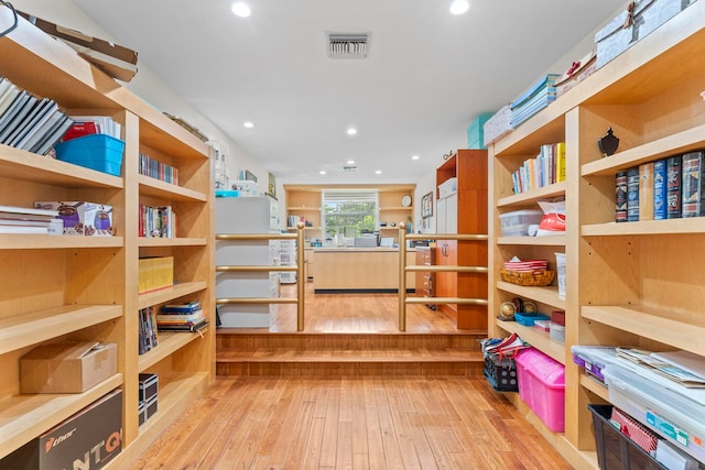 view of storage room