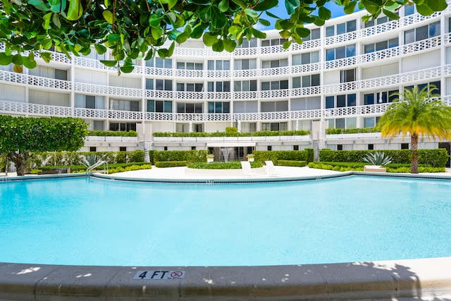 view of swimming pool