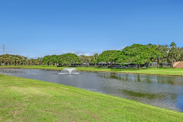 property view of water