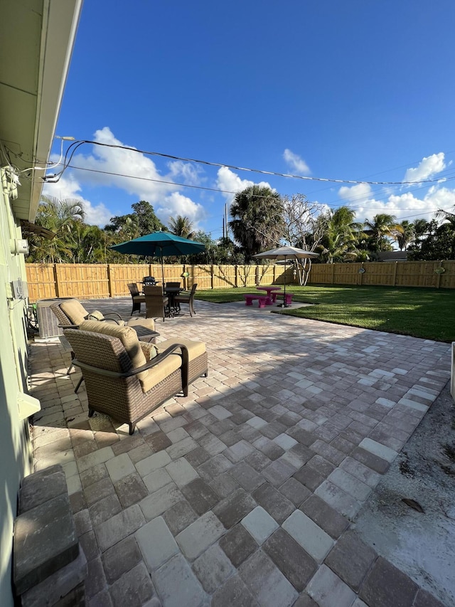 view of patio / terrace