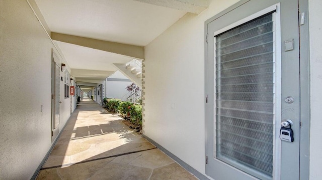 632 Monaco N, Delray Beach, FL 33446 - entrance to property with stucco siding