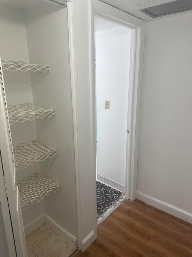 view of closet