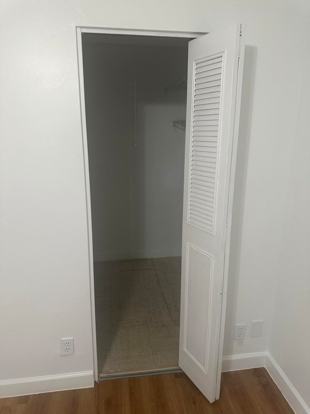 view of closet