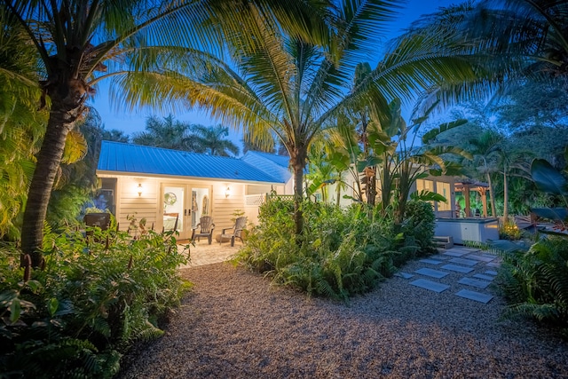 exterior space featuring a patio