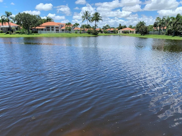 view of water feature