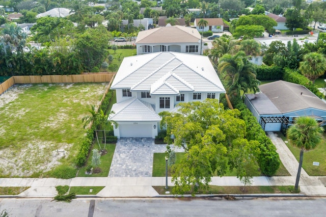 drone / aerial view