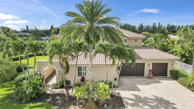 view of mediterranean / spanish-style home