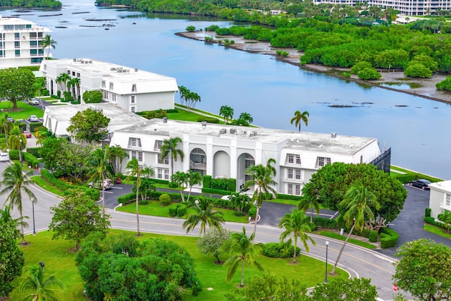 2185 Ibis Isle Rd Unit 10, Palm Beach, FL 33480 - aerial view featuring a water view