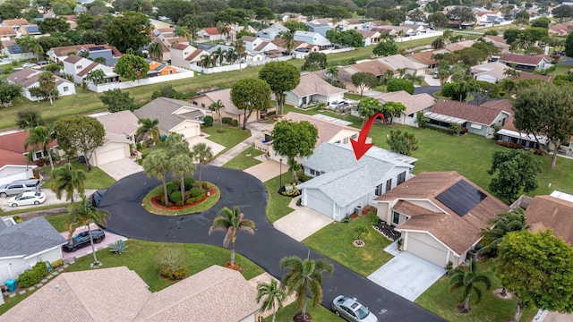 14 Grange Pl, Boynton Beach, FL 33426 - aerial perspective of suburban area