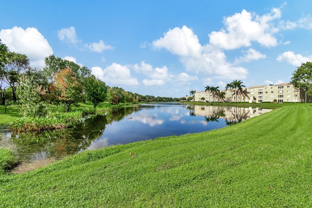 property view of water