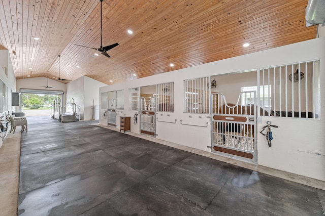 1464 Stallion Dr, Loxahatchee, FL 33470 - view of horse barn
