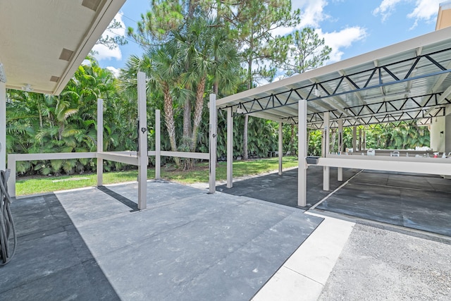 1464 Stallion Dr, Loxahatchee, FL 33470 - view of patio / terrace