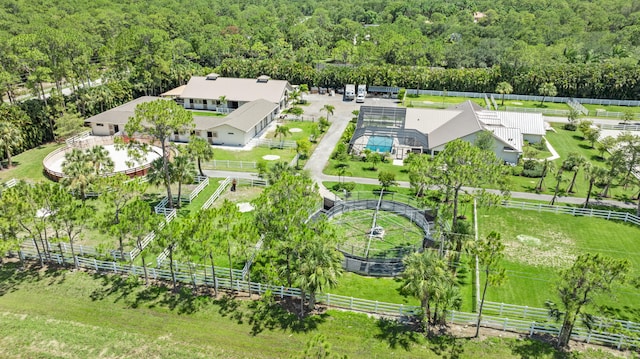 1464 Stallion Dr, Loxahatchee, FL 33470 - drone / aerial view of a forest