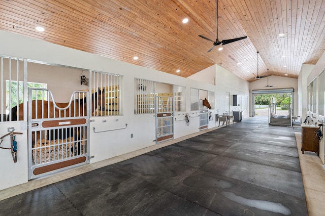1464 Stallion Dr, Loxahatchee, FL 33470 - view of horse barn