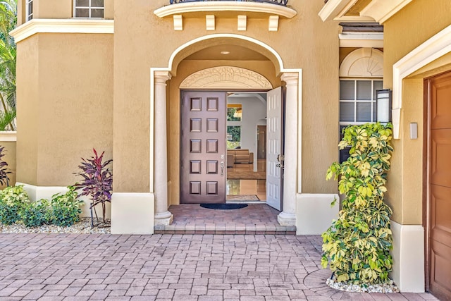 view of property entrance