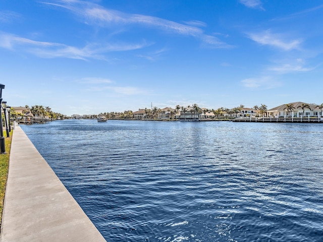 2200 S Ocean Blvd Unit 806, Delray Beach, FL 33483 - dock area with a water view and a residential view