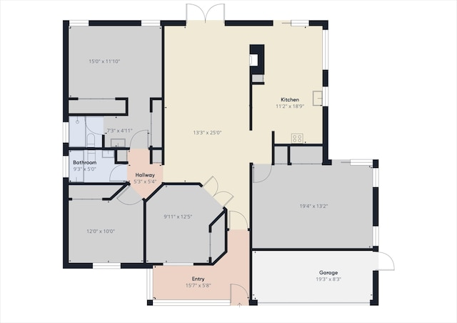 4948 SE 44th St, Okeechobee, FL 34974 - home floor plan