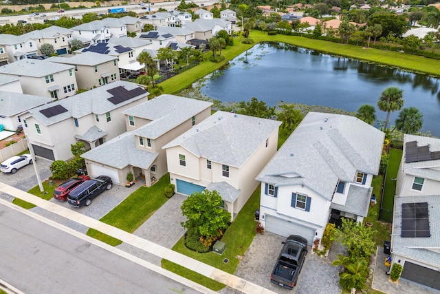 1822 Lake Cove Dr, Lake Worth Beach, FL 33460 - aerial view of residential area featuring a large body of water