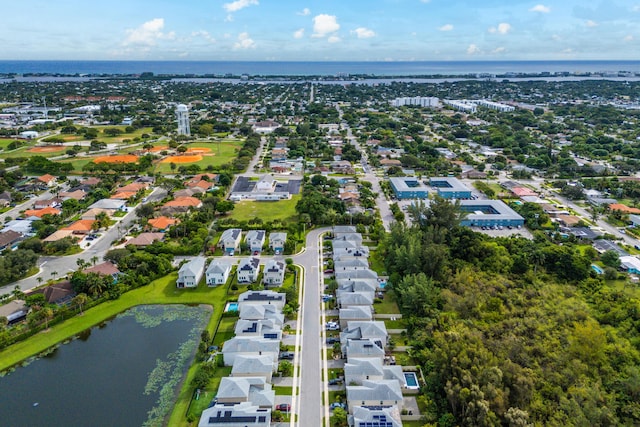 1822 Lake Cove Dr, Lake Worth Beach, FL 33460 - aerial overview of property's location featuring a large body of water and nearby suburban area