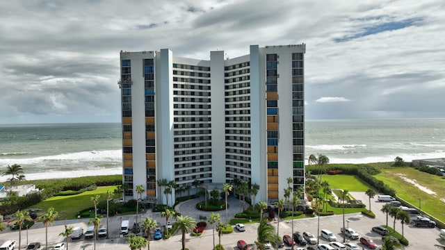 view of property featuring a water view