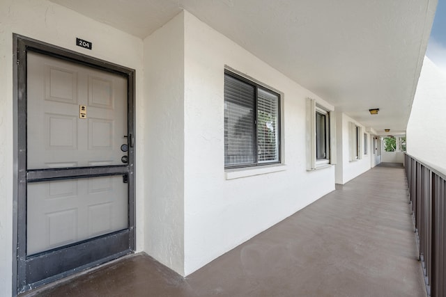 view of entrance to property