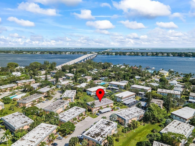 2950 SE Ocean Blvd Unit 38-2, Stuart, FL 34996 - bird's eye view featuring a water view