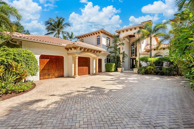 view of mediterranean / spanish house