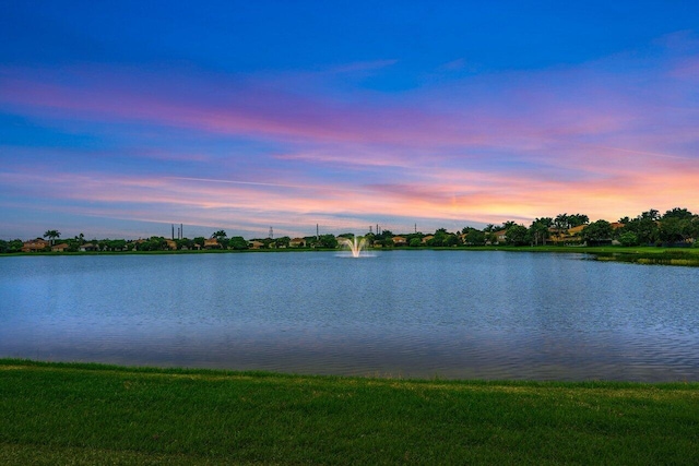 property view of water