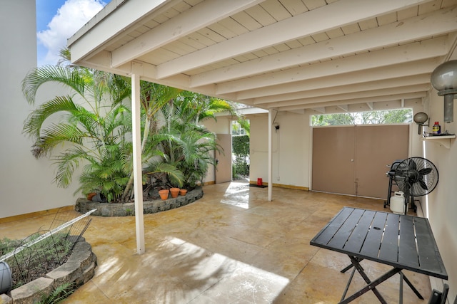 view of patio / terrace