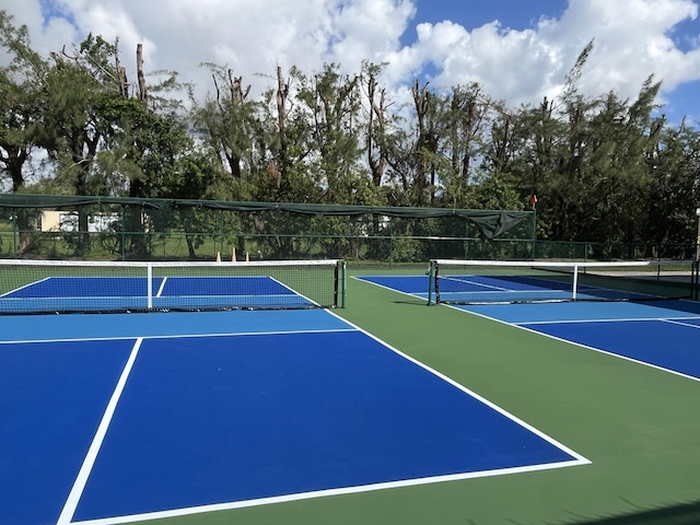 view of sport court featuring basketball court