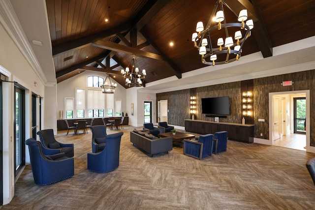 view of community lobby