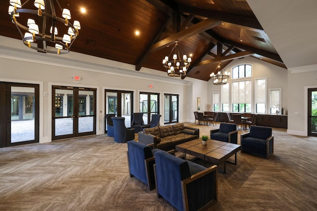 view of community lobby