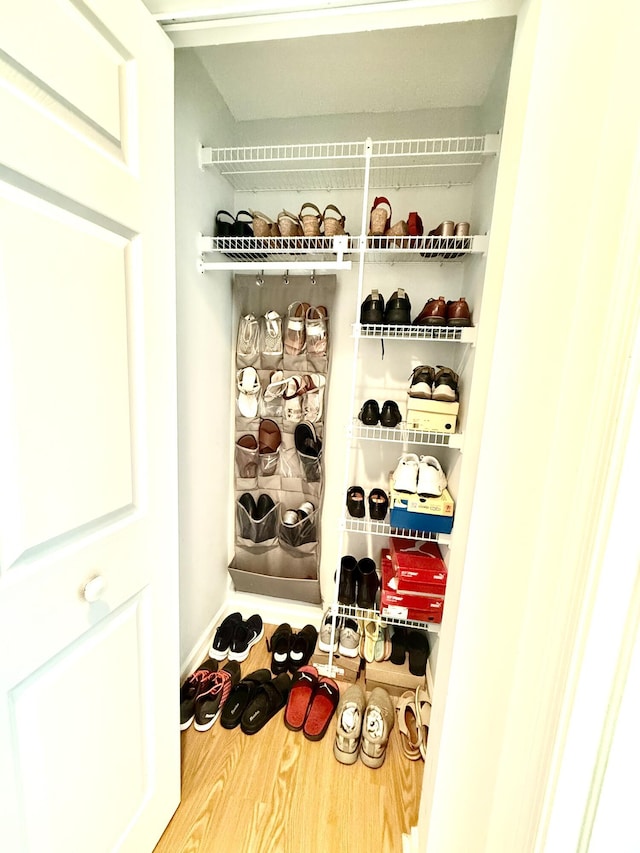 view of closet