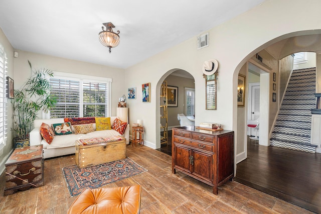 view of living room