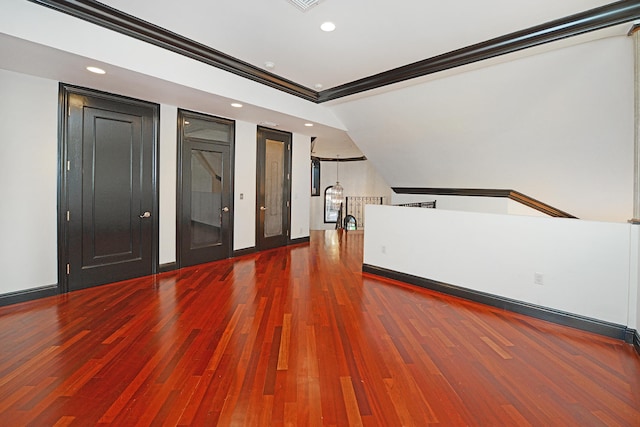 interior space featuring hardwood / wood-style flooring