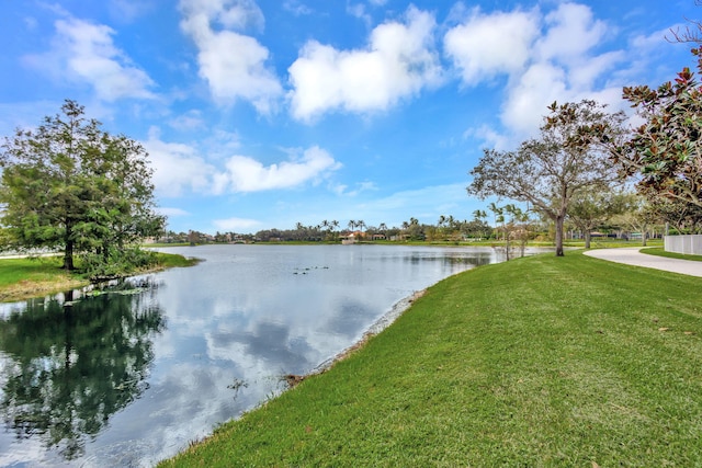 property view of water