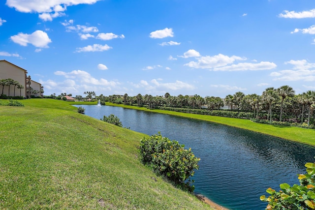 property view of water