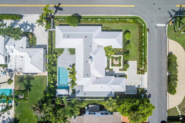 284 Monterey Rd, Palm Beach, FL 33480 - bird's eye view of a pool
