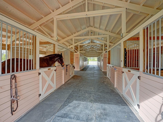 view of stable