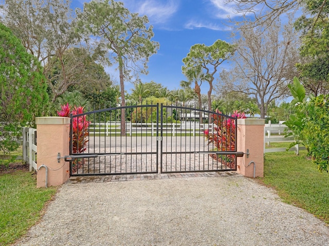 view of gate